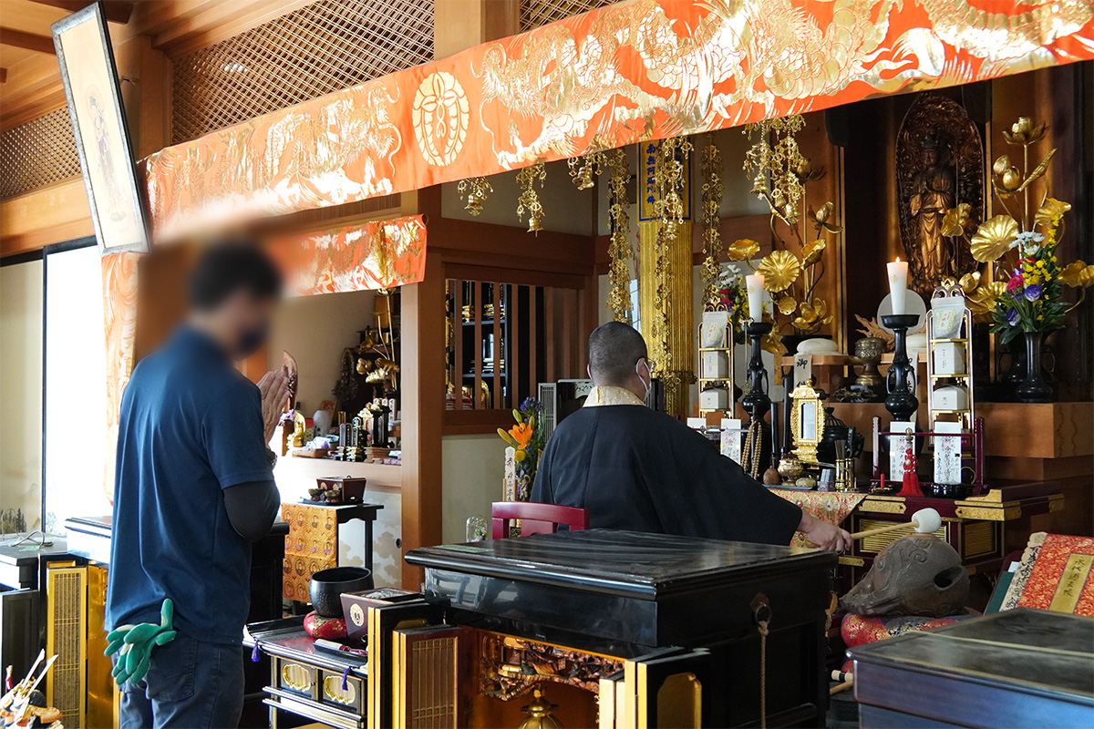 先日8月5日（金）NHK「きん5時」にて、仏壇処分（仏壇じまい）に関する特集があり、泰聖寺が取材を受けた様子が放送されました。3