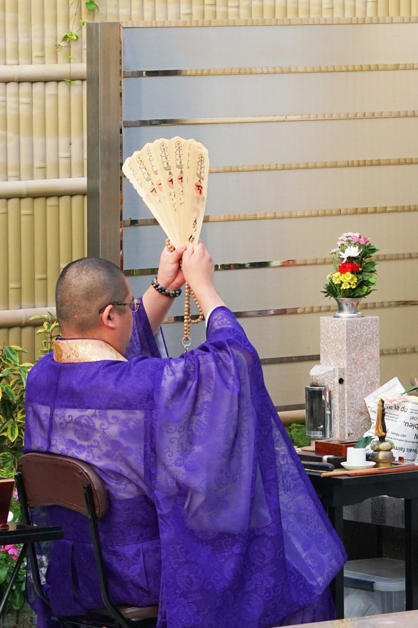 供養大祭後の納骨法要